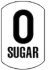 image of a zero sugar icon